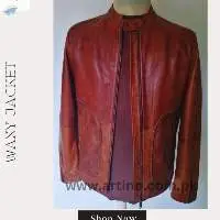 AR-0002 Leather Men Jacket