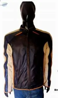 Men Sport Leather Jacket AR-0006