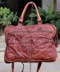 Office Laptop Leather Bag