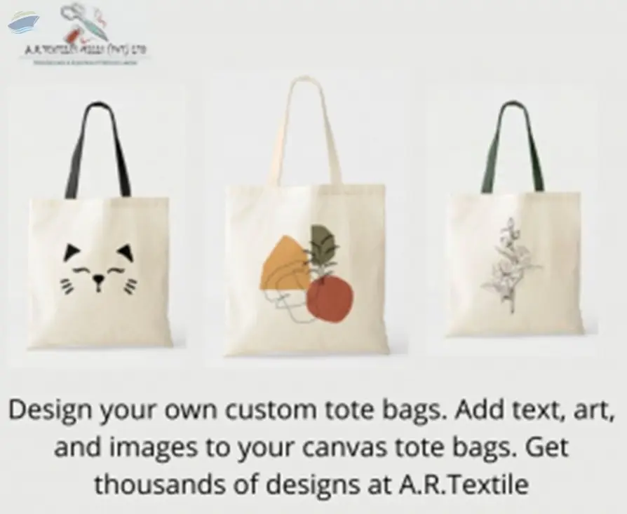 Fabric Bags Printed by AR Textiles. Supplier from Pakistan. Product Id ...