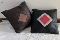 Leather Cushion & Cover