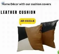 Leather Cushion & Cover