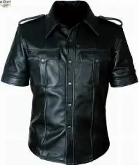 100% Sheep Leather  Men Jacket