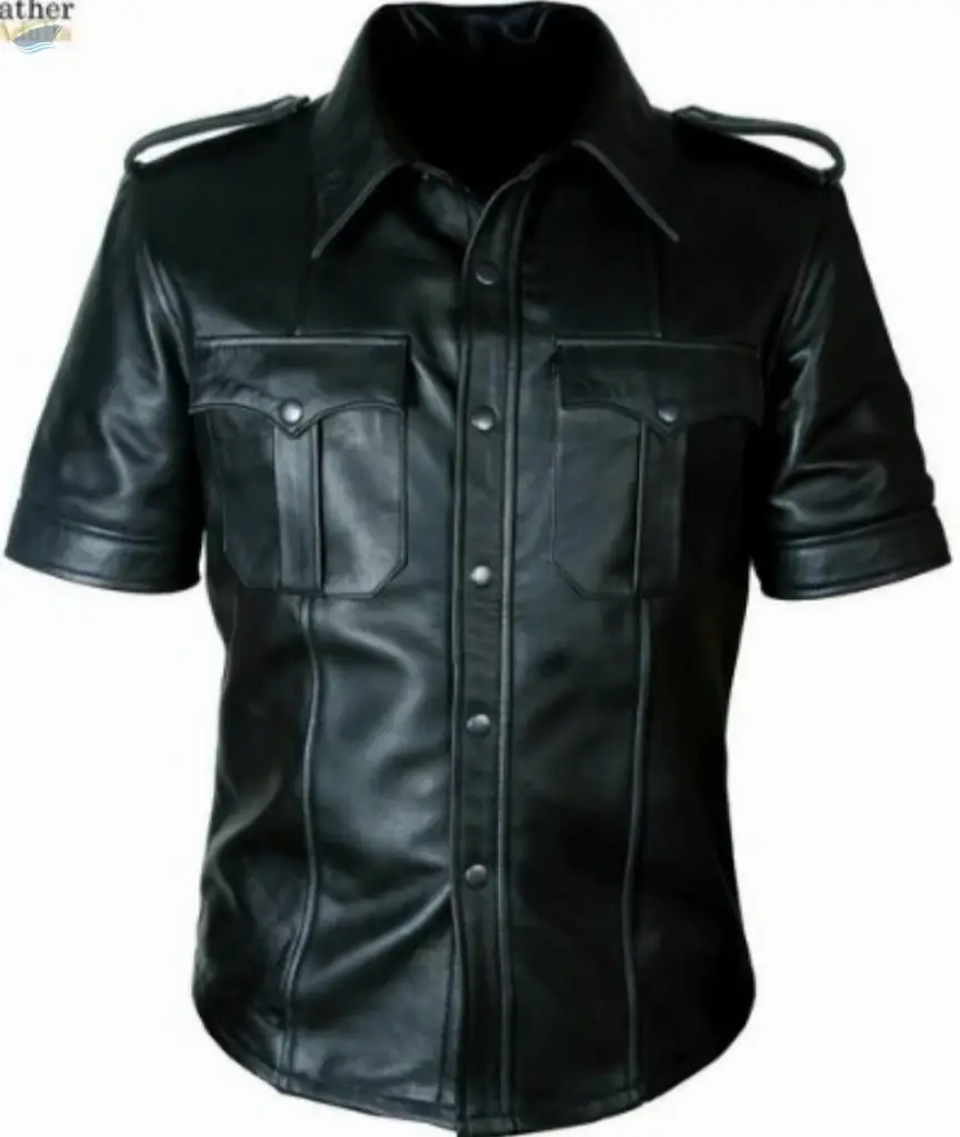 100% Sheep Leather  Men Jacket