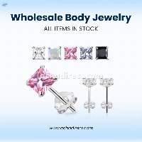 Wholesale Pair of 925 Sterling Silver Ear Studs