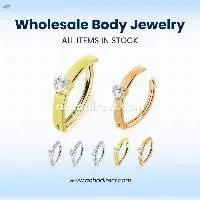 Wholesale Titanium G23 Hinged Belly Banana