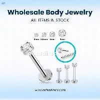 Wholesale 316L Surgical Steel Threadless Labret