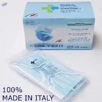 Disposable Civil Mask IIR - 25gsm - Made Italy