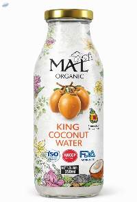 King Coconut Water Glass Bottle