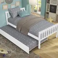 wooden beds for kids