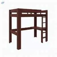 Jaymee Kids Wood Loft Bed With Desk
