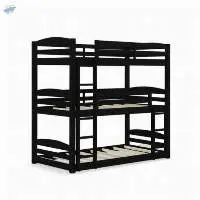 Convertible Triple Wood Bunk Bed