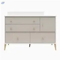 4 Drawer Convertible Dresser Changing Table