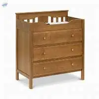 Wooden 3-Drawer Changer Dresser for Kids