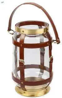 Hurricane Leather & Glass & Brass