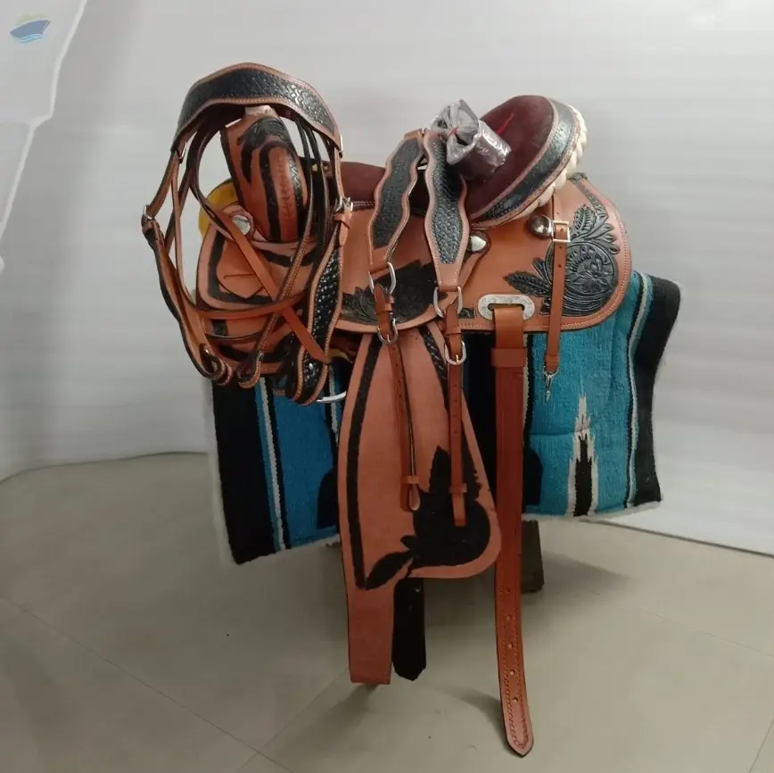 Leather Western Saddle
