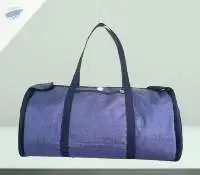Blue Cotton Travel Bag