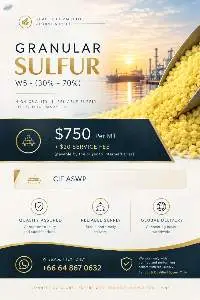 Granular Sulfur CIF