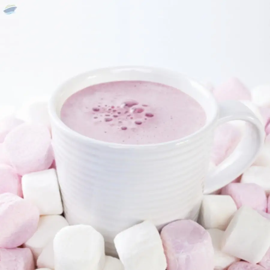 Strawberry White Hot Chocolate