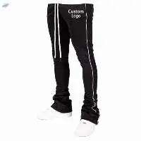 Stripe Stacked Pants