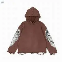 Cut Bottom Hoodie
