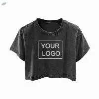 Acid Wash Crop Top