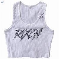 Rhinestone tank top