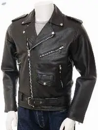 Brando Motorcycle Leather Jacket