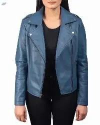 Women's Stylish Biker Leather Jacket
