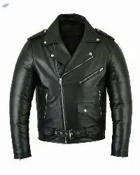 Men's Black Brando Biker Jacket