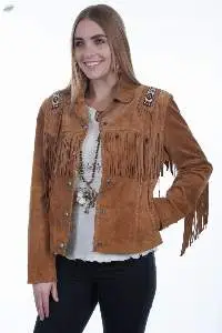 Women Fringe Leather Jackets