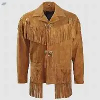 Fringe Cowboy Leather Jacket