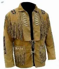 Fringe Leather Jacket
