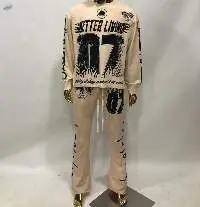 Sweatpants And Sweatshirts Set