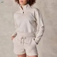 women jogger shorts set