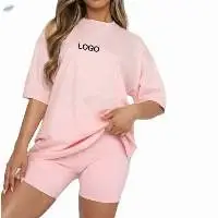 Oversized shorts set
