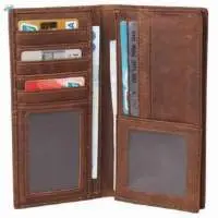 Men Leather Coat Wallet