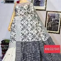 Gujarati Stitch On Pure Bangalore Silk Saree