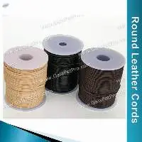 Round Leather Cords