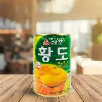 Yellow Peach Canned Food