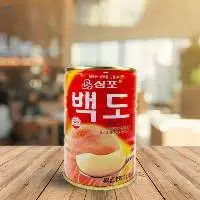 White Peach Canned Food