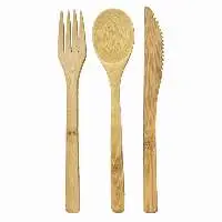 Bamboo Fork & Spoon