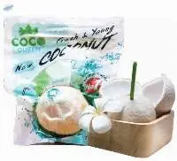 Fresh Coconut In Vacuum Bag