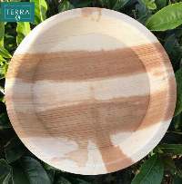 Round Food Plate  30 - Areca Palm leaf Plate