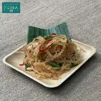 Square Food Plate 20 - Areca Palm Leaf Plate