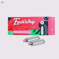Freshwhip Strawberry Cream Chargers - 24 Pack