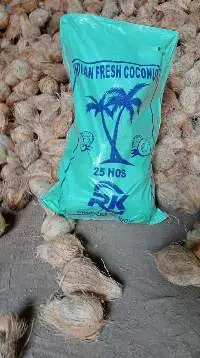 Semi Husked Coconut