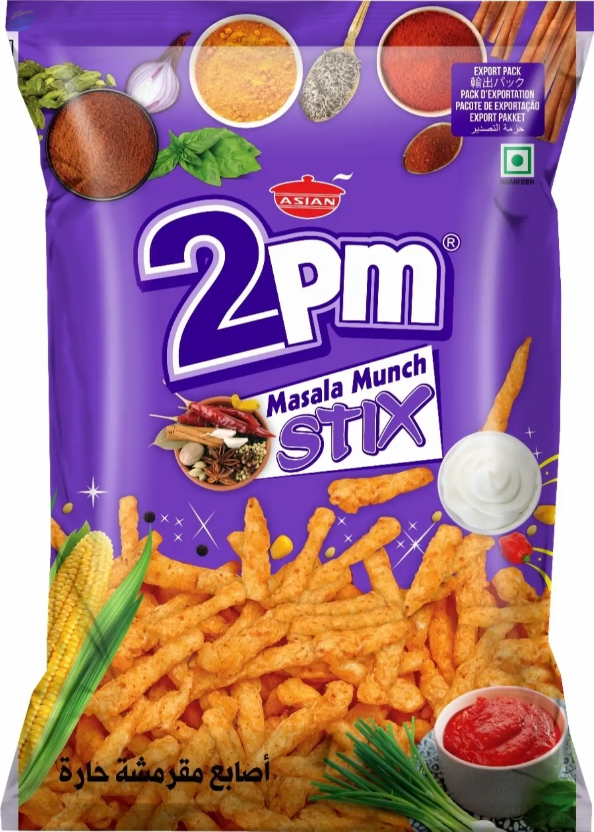 2pm Masala Munch Stix