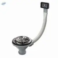 Serie 50 - 3"1/2 Waste Kit Rectangular Overflow
