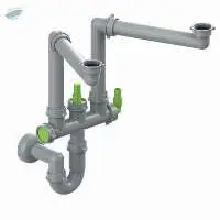 2 Bowls Or 1+1/2 Bowls -siphon